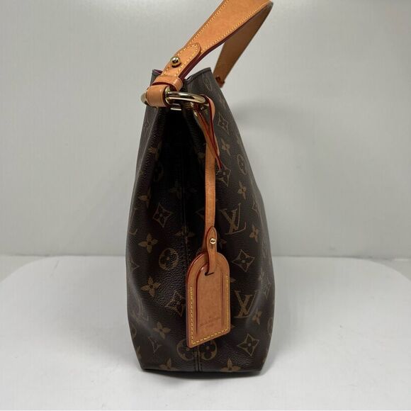 LOUIS VUITTON | Monogram Graceful MM Handbag - Picture 5 of 13
